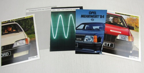 Brochures opel ascona corsa - 5,