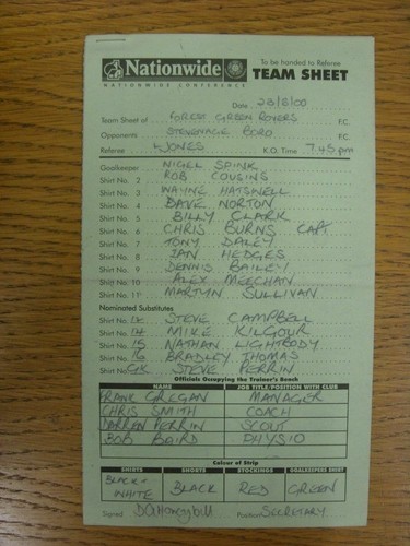 2000 official referee - official, 'referee'