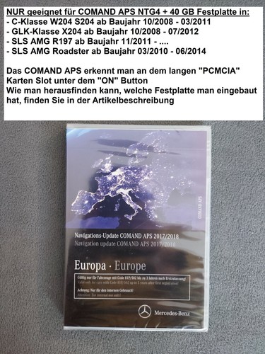 Navigation dvd mercedes comand - mercedes,