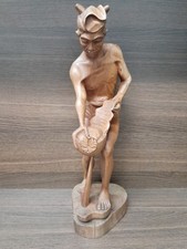 Carved Wooden Figurine 