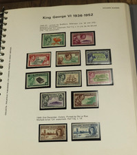 Collecta Pitcairn Islands One Country Album 1936 - 1987 With Stamps **See Desc**