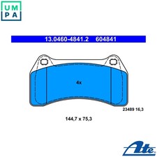 BRAKE PAD SET DISC BRAKE