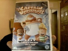 Captain Underpants: The First Epic Movie DVD (2017) David Soren