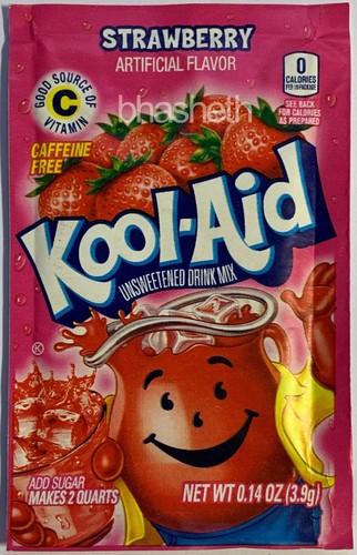 Kool aid drink mix sachets - drink,