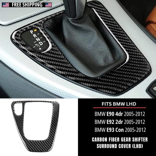 Carbon fiber gear shift panel - carbon,