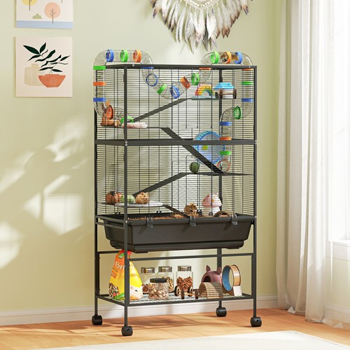 Pawhut hamster cage tier - cage,,