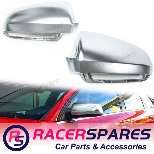 Matte chrome side wing mirror - wing,