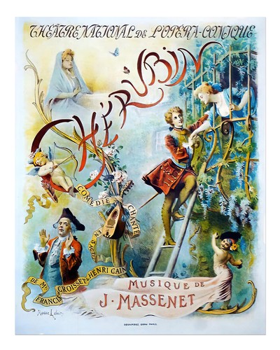 Vintage opera poster wall art - poster,