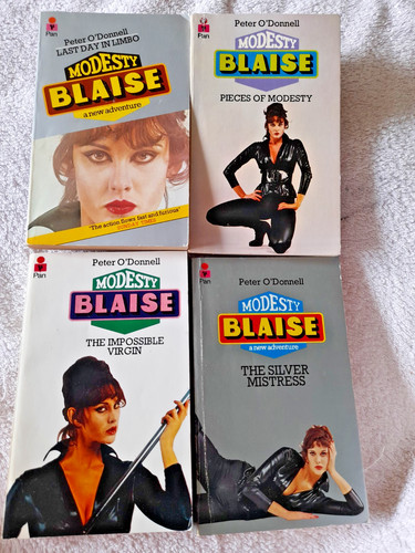 Modesty blaise lot - modesty,