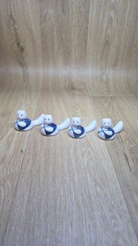 Set vintage ceramic cat - of,