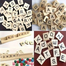 100pcs Natural Wooden A-Z