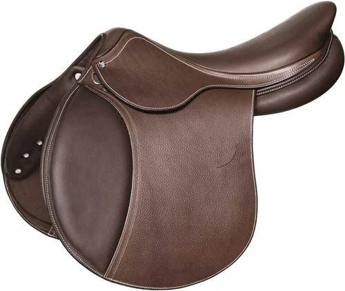 English horse leather saddle - english,