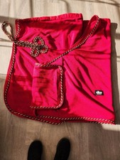 Elico Red Show Fleece with Black & Gold Braiding and Bib front 6'0