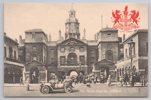 C1910 london postcard - london, postcard;