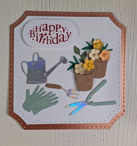 Handmade gardening birthday - gardening,