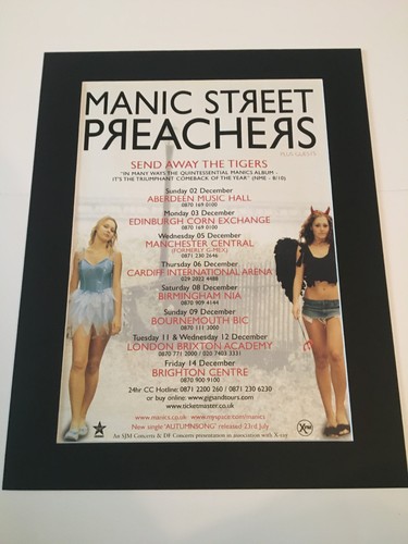 Manic street preachers 2007 - manic, uk