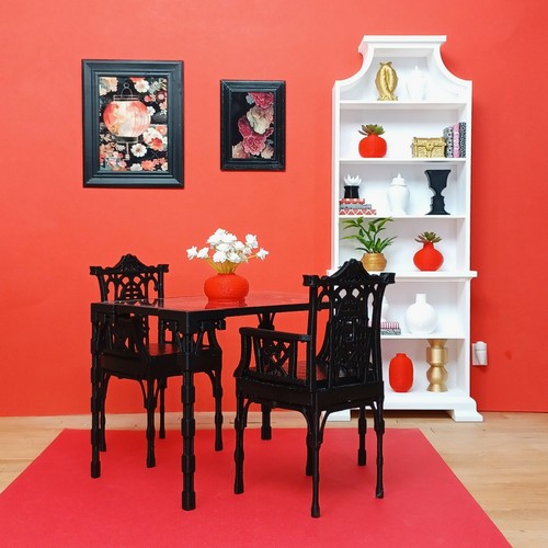 Black table chairs - 🏮black,