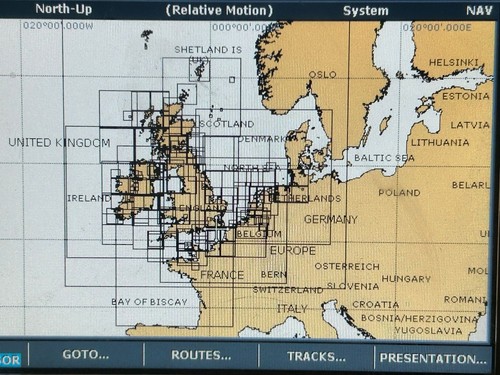 Navionics charts ireland - uk, &