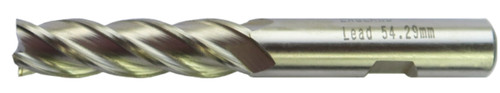 End mill cobalt flatted shank - cobalt,
