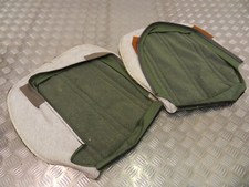 Genuine Vauxhall Cavalier Mk2 Green Front seat base cushion covers 1982 to 1988