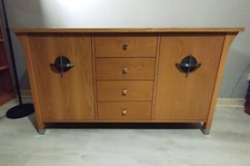 Solid Oak Sideboard Pre Owned With 3 Bedside Tables