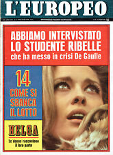 1968/23=FAYE DUNAWAY MARCELLO MASTROIANNI=JIMI HENDRIX=VERUSCHKA=DINO EARIGLIA=
