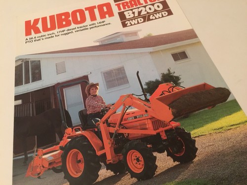 Kubota diesel tractor b7200 - kubota,