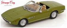 Maserati Ghibli Spyder 1970 Light Green Metallic w/Alloy Rims 1:18 KK Scale