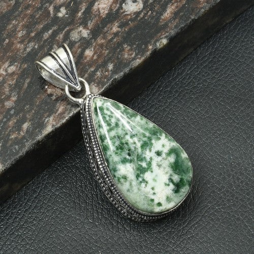 Natural stone silver plated - stone,