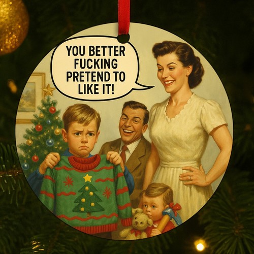 Retro 19050 christmas ornament - retro,