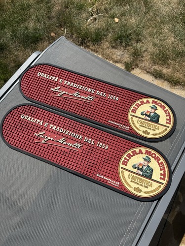 Pair birra moretti pvc - of,