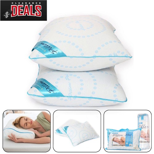 Memory foam pillow - foam, gel