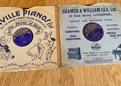 Vintage decca 78rpm - decca,