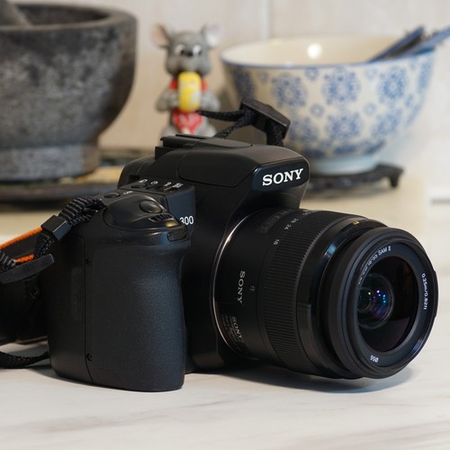 Sony alpha a300 with 55 - sony,