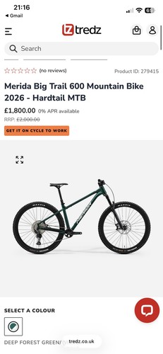 Merida big trail - big, 2026