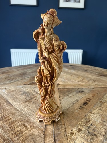 Asian figure geisha figurine - figure,