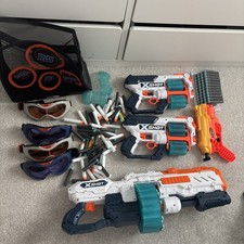 Zuru X Shot Bundle Incl. Bullets and Target PRE-OWNED excellent Condition