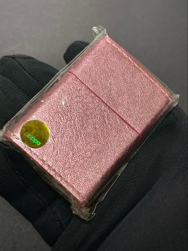 Zippo pink leather wrapped - zippo,