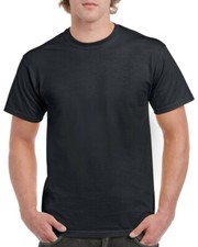 Mens Plain T-Shirt / Gildan Heavy Cotton Tee / New Value Blank T Shirt