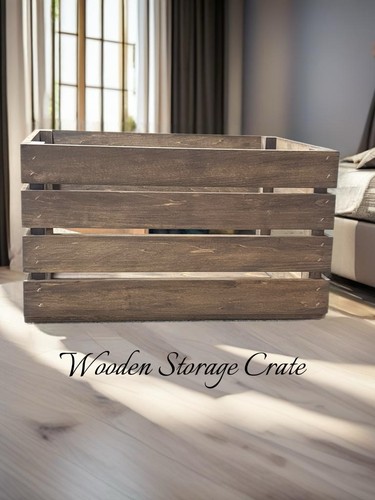 Medium brown stained wooden - brown,