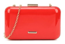 Women Patent Clutch Bag