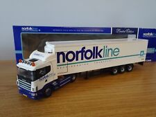 CORGI CLASSICS NORFOLK LINE SCANIA 124 4 SERIES FRIDGE TRUCK MODEL CC12204 1:50