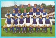 SHEFFIELD WEDNESDAY FC 1968-69 ORIGINAL AUTOGRAPHED TEAM GROUP 16 X SIGNATURES