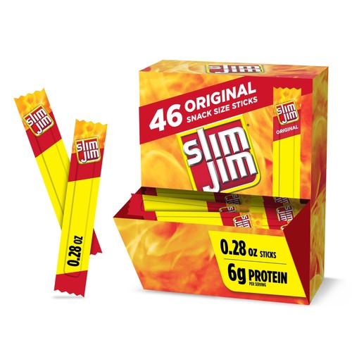 Slim jim smoked - slim, meat