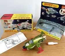Dinky 351 Interceptor Gerry Anderson's UFO 1971 red legs, box & instructions VGC