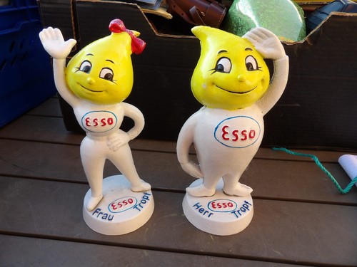 Esso vintage frau herr tropf - frau, &