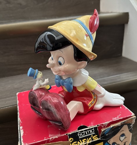Disney pinocchio and jiminy - and,