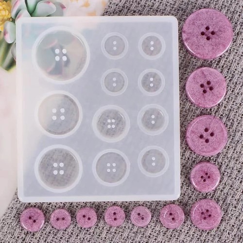 Button mould diy - mould, casting