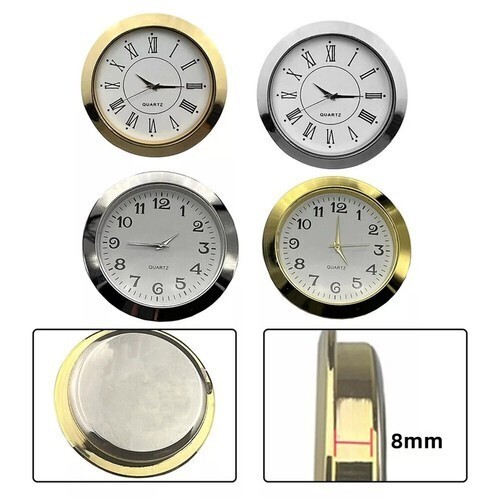 Piece quartz clock - piece, insert