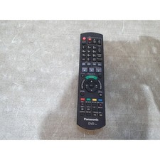 Panasonic N2QAYB000477 Remote Control Black Wireless for DMR-XW390 DVD Player